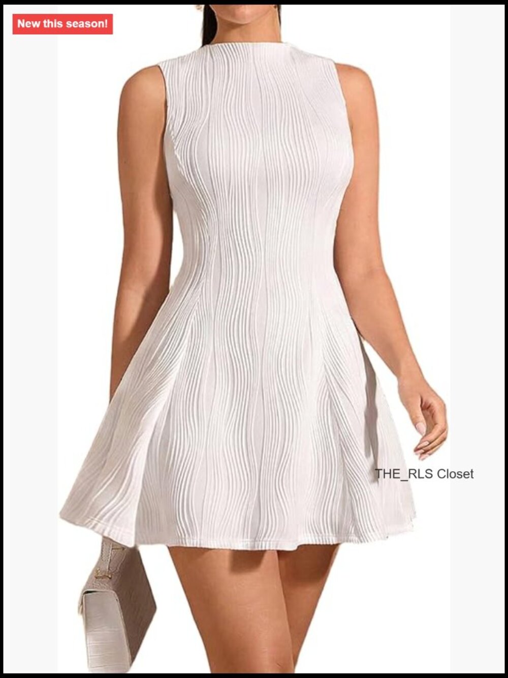 Plus Size Sleeveless Crew Neck Mini A-Line Cocktail Dress For Wedding Guest